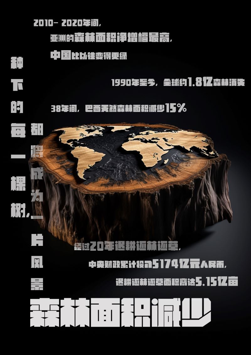 0323-关注全球环境问题 共同创建美好家园(包亚博、侬代倩、贺莉莎,指导教师：向萍)森林面积减少.jpg